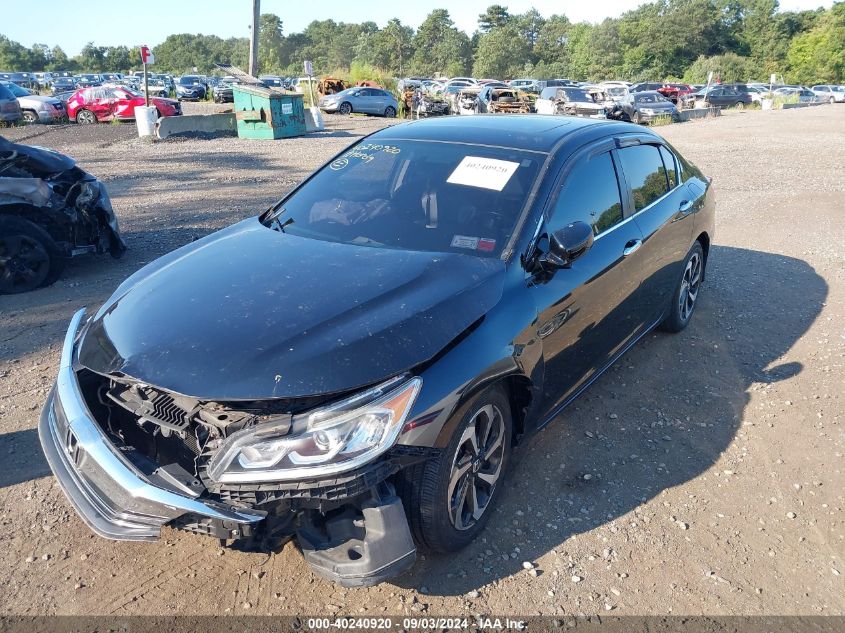 2017 Honda Accord Ex-L VIN: 1HGCR2F8XHA023997 Lot: 40240920