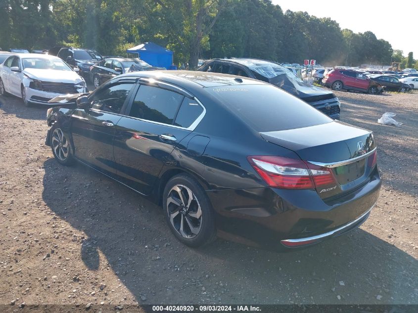 2017 Honda Accord Ex-L VIN: 1HGCR2F8XHA023997 Lot: 40240920