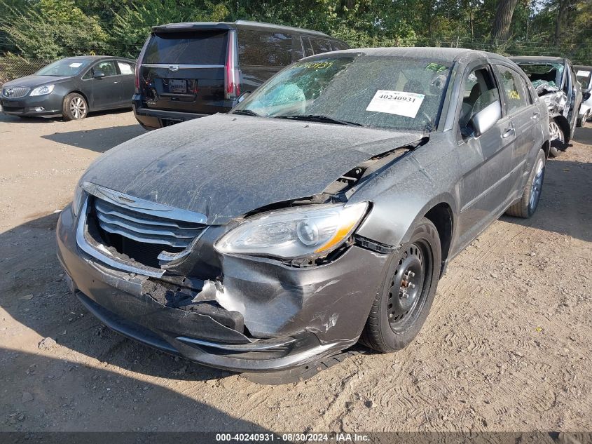 2013 Chrysler 200 Lx VIN: 1C3CCBAB3DN635436 Lot: 40240931