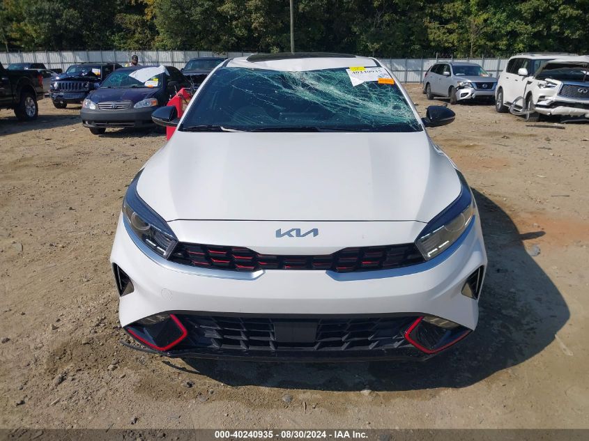 2023 Kia Forte Gt-Line VIN: 3KPF54AD1PE599920 Lot: 40240935