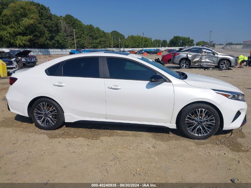 2023 Kia Forte Gt-Line VIN: 3KPF54AD1PE599920 Lot: 40240935