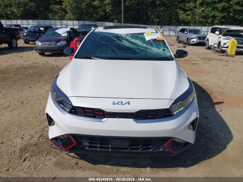 2023 Kia Forte Gt-Line VIN: 3KPF54AD1PE599920 Lot: 40240935