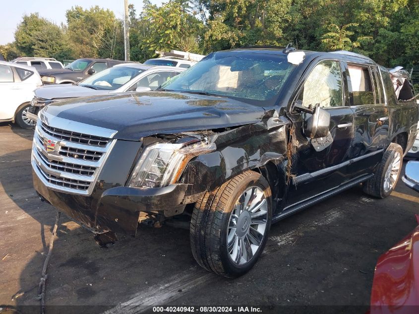 VIN 1GYS4KKJXKR371562 2019 Cadillac Escalade, Esv P... no.2