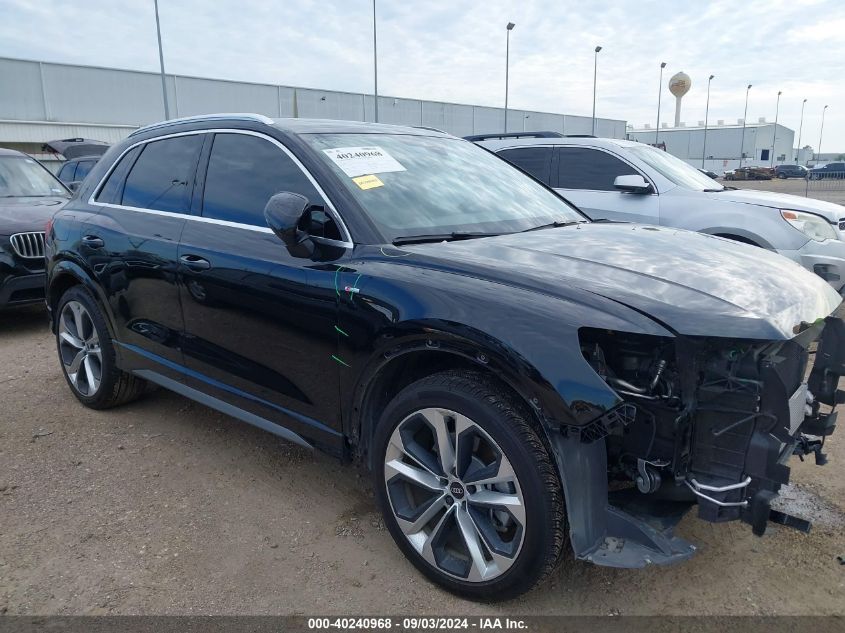 2021 Audi Q3 Premium Plus 45 Tfsi S Line Quattro Tiptronic VIN: WA1EECF37M1133360 Lot: 40240968