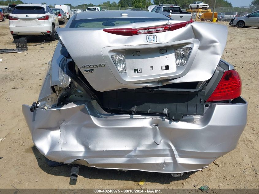 1HGCM66597A013939 2007 Honda Accord 3.0 Ex