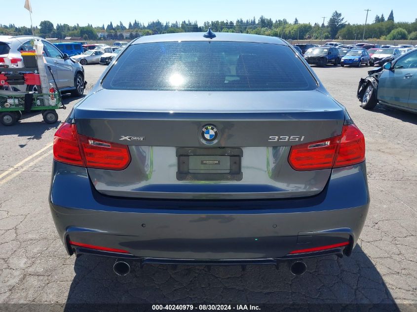 2014 BMW 335I xDrive VIN: WBA3B9C58EF801392 Lot: 40240979