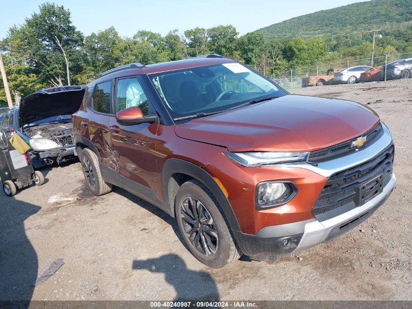 2021 Chevrolet Trailblazer Fwd Lt VIN: KL79MPSL4MB033442 Lot: 40240987