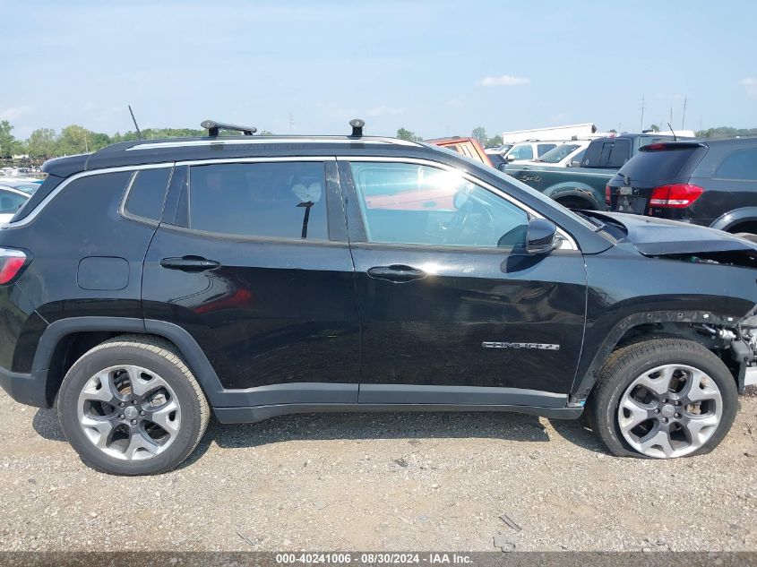 2019 Jeep Compass Limited 4X4 VIN: 3C4NJDCB2KT827205 Lot: 40241006