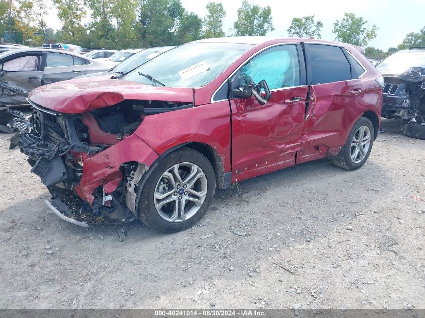 2FMPK4K99HBB90317 2017 FORD EDGE - Image 2