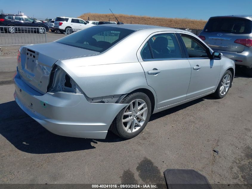 2010 Ford Fusion Sel VIN: 3FAHP0JA1AR417253 Lot: 40241016