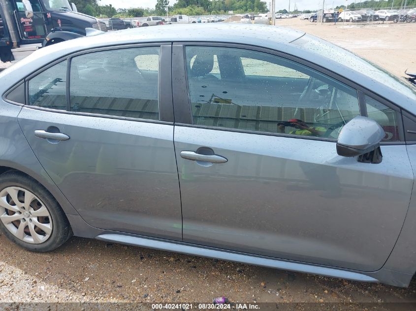 2021 Toyota Corolla Le VIN: 5YFEPMAE7MP217141 Lot: 40241021