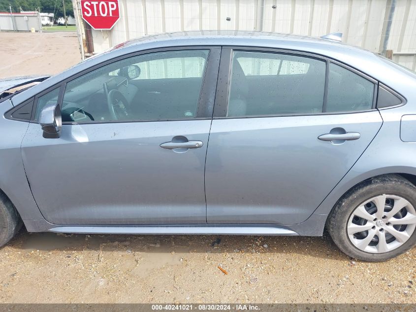 2021 Toyota Corolla Le VIN: 5YFEPMAE7MP217141 Lot: 40241021