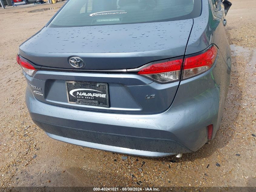 2021 Toyota Corolla Le VIN: 5YFEPMAE7MP217141 Lot: 40241021