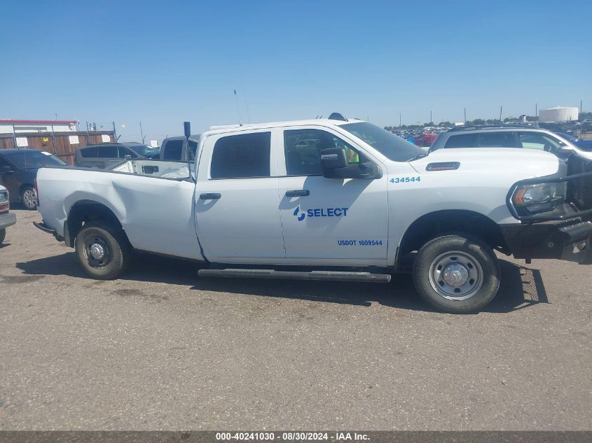 2023 Ram 2500 Tradesman 4X4 8' Box VIN: 3C6UR5HJ1PG606549 Lot: 40241030