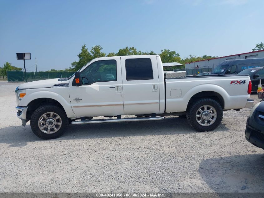 2016 Ford F-250 Lariat VIN: 1FT7W2BT6GEA80868 Lot: 40241058