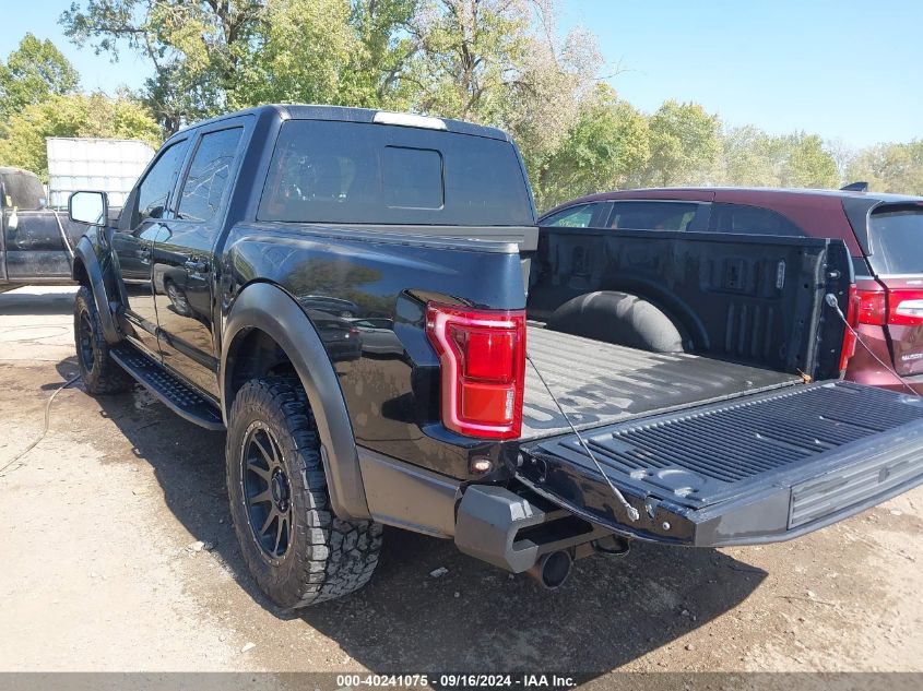 2019 FORD F-150 RAPTOR - 1FTFW1RG9KFA77948