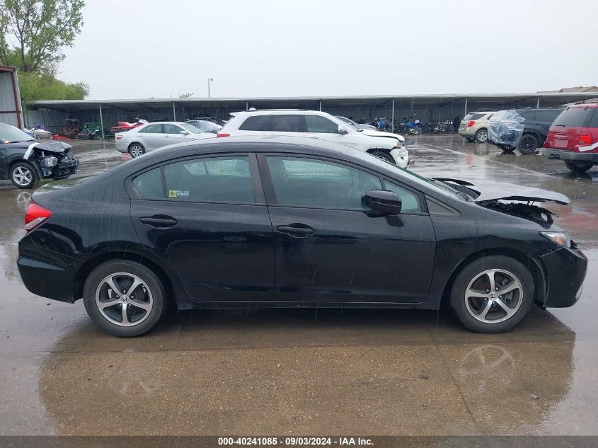 2015 Honda Civic Se VIN: 19XFB2F70FE244543 Lot: 40241085