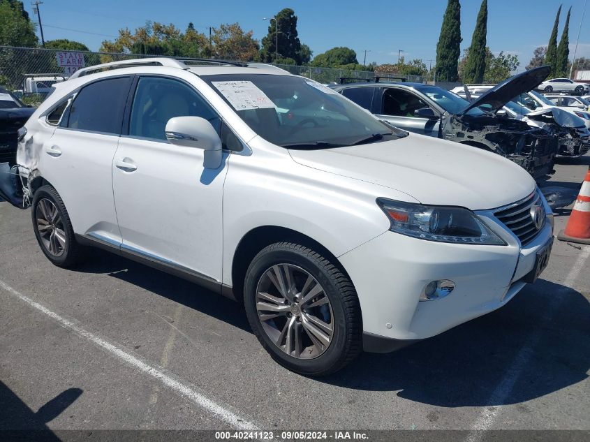 2T2ZK1BA8FC151742 2015 LEXUS RX - Image 1