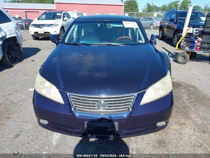 2007 Lexus Es 350 VIN: JTHBJ46G672128614 Lot: 40241125