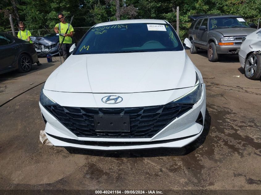 5NPLM4AGXNH068708 2022 Hyundai Elantra Sel