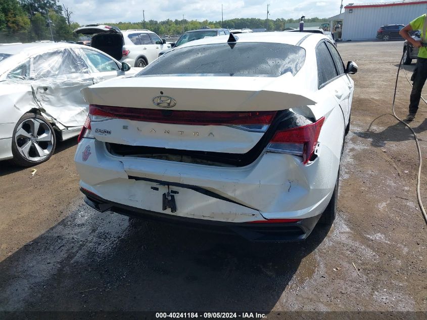 5NPLM4AGXNH068708 2022 Hyundai Elantra Sel