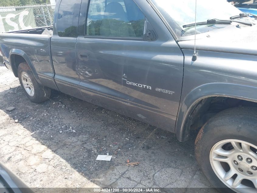 2002 Dodge Dakota Sport VIN: 1B7GL32X72S656284 Lot: 40241200