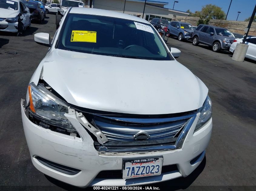 2014 Nissan Sentra Fe+ S VIN: 3N1AB7AP0EY294745 Lot: 40241221