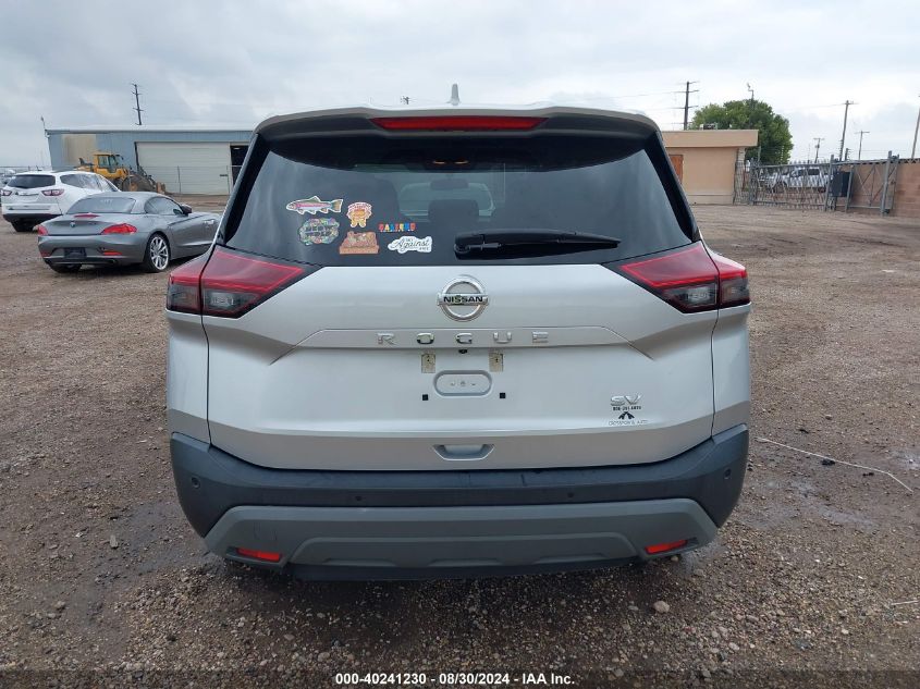 2021 Nissan Rogue Sv Fwd VIN: 5N1AT3BA0MC722667 Lot: 40241230