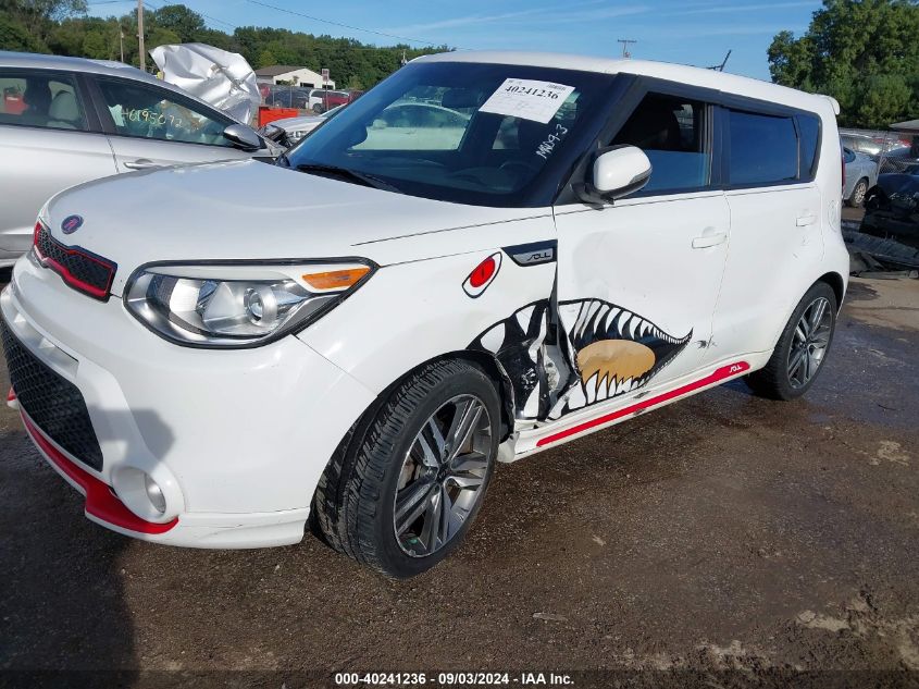 2014 Kia Soul + VIN: KNDJP3A50E7025751 Lot: 40241236