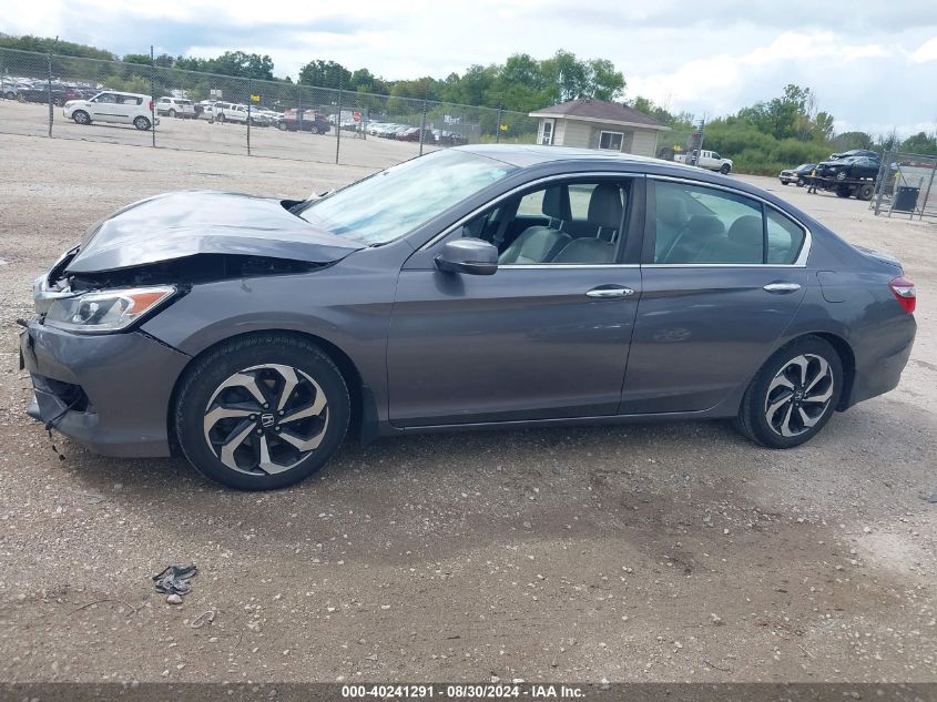 2017 Honda Accord Ex-L VIN: 1HGCR2F86HA026668 Lot: 40241291