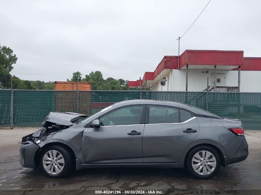 2024 Nissan Sentra S Xtronic Cvt VIN: 3N1AB8BV4RY224013 Lot: 40241296