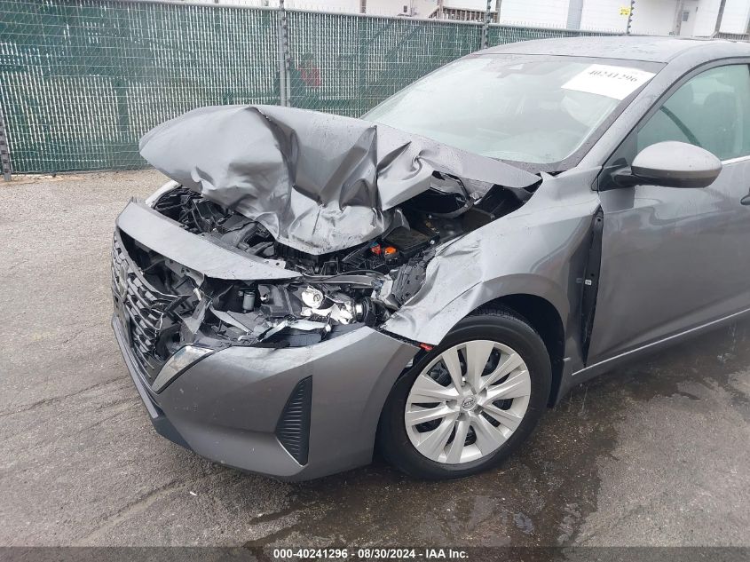 2024 Nissan Sentra S Xtronic Cvt VIN: 3N1AB8BV4RY224013 Lot: 40241296