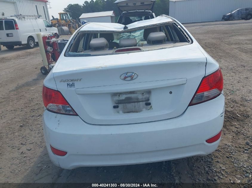 KMHCT4AE9EU693572 2014 Hyundai Accent Gls