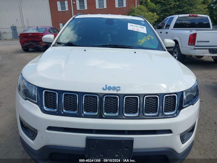 2018 Jeep Compass Latitude 4X4 VIN: 3C4NJDBB8JT254522 Lot: 40241308