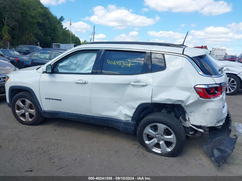 2018 Jeep Compass Latitude 4X4 VIN: 3C4NJDBB8JT254522 Lot: 40241308