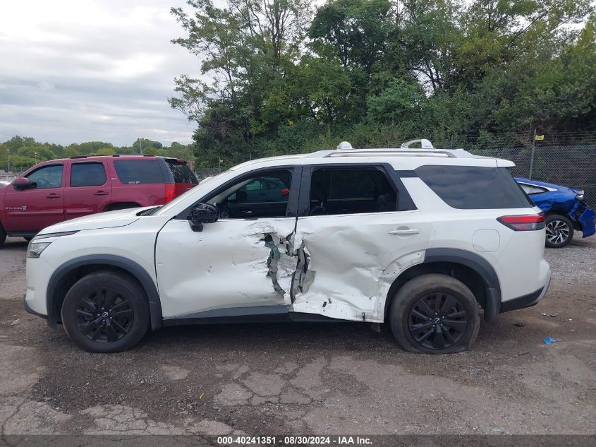 2022 Nissan Pathfinder Sl 4Wd VIN: 5N1DR3CC5NC201540 Lot: 40241351