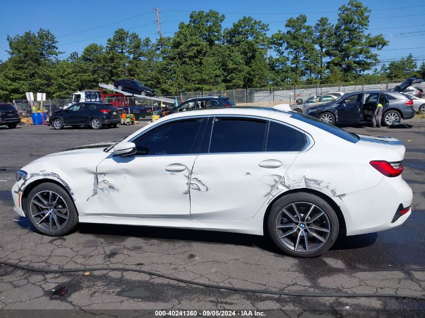 2021 BMW 330I xDrive VIN: 3MW5R7J04M8B53749 Lot: 40241360