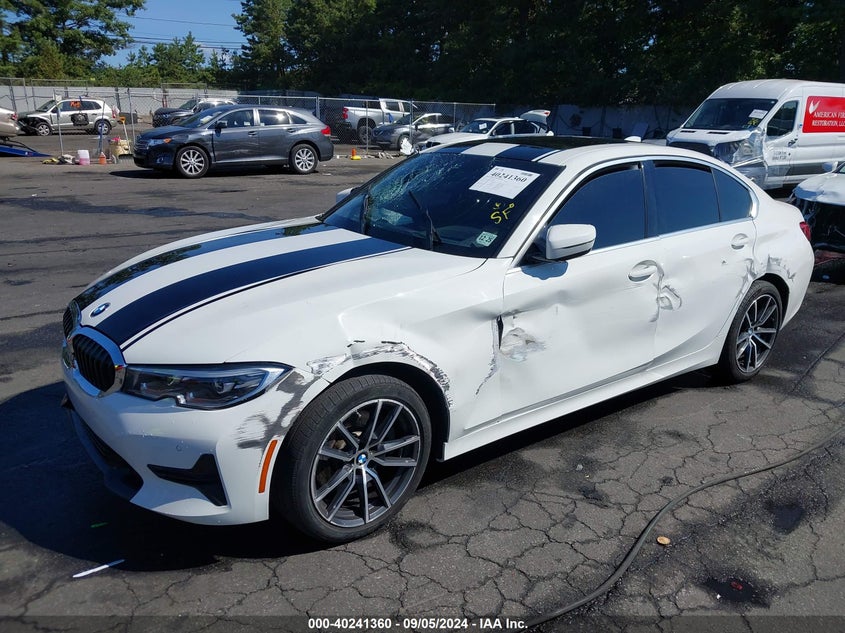 2021 BMW 330I XDRIVE VIN: 3MW5R7J04M8B53749