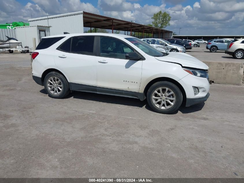 2020 Chevrolet Equinox Fwd Ls VIN: 3GNAXHEV8LS506845 Lot: 40241390