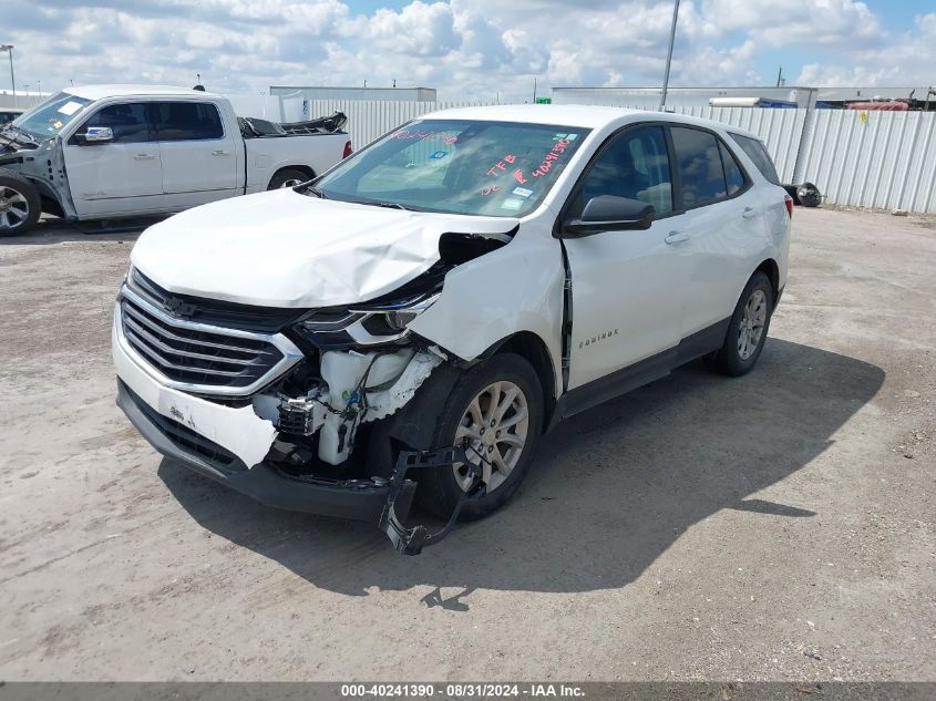 2020 Chevrolet Equinox Fwd Ls VIN: 3GNAXHEV8LS506845 Lot: 40241390