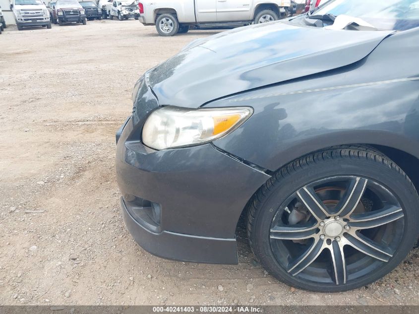 2009 Toyota Corolla S VIN: 1NXBU40E69Z040309 Lot: 40241403