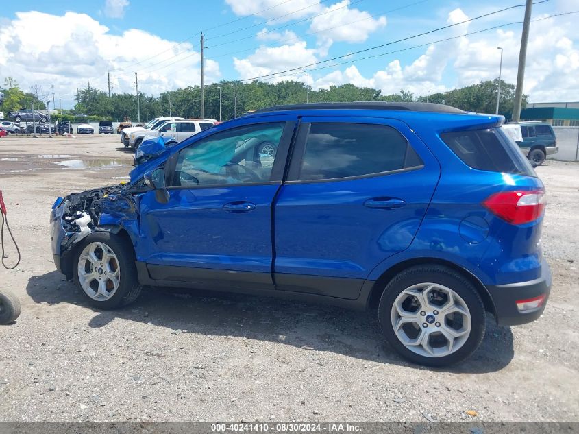 2021 Ford Ecosport Se VIN: MAJ3S2GE0MC437205 Lot: 40241410