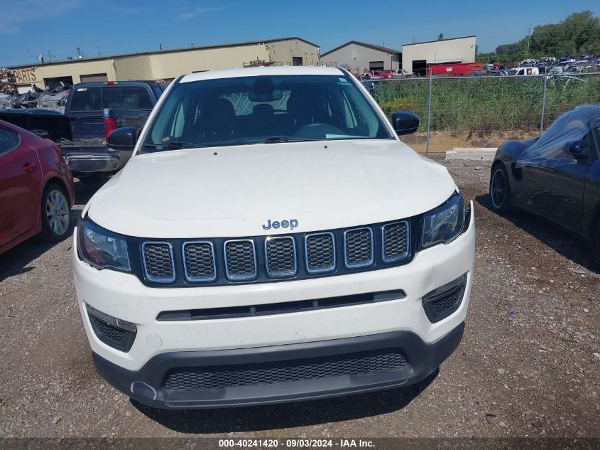 2019 Jeep Compass Sport 4X4 VIN: 3C4NJDAB0KT638071 Lot: 40241420