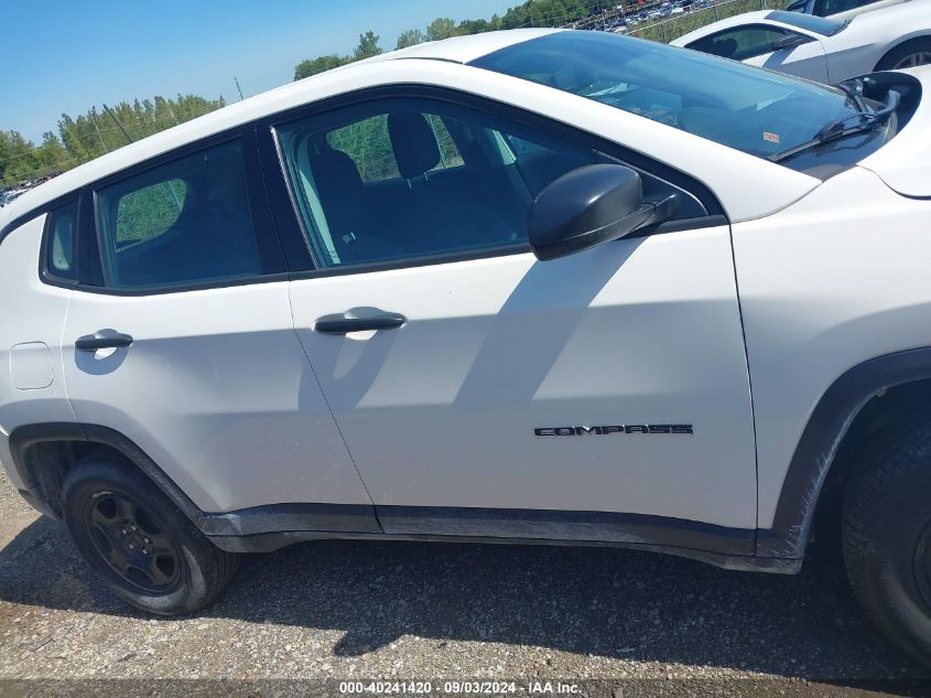 2019 Jeep Compass Sport 4X4 VIN: 3C4NJDAB0KT638071 Lot: 40241420