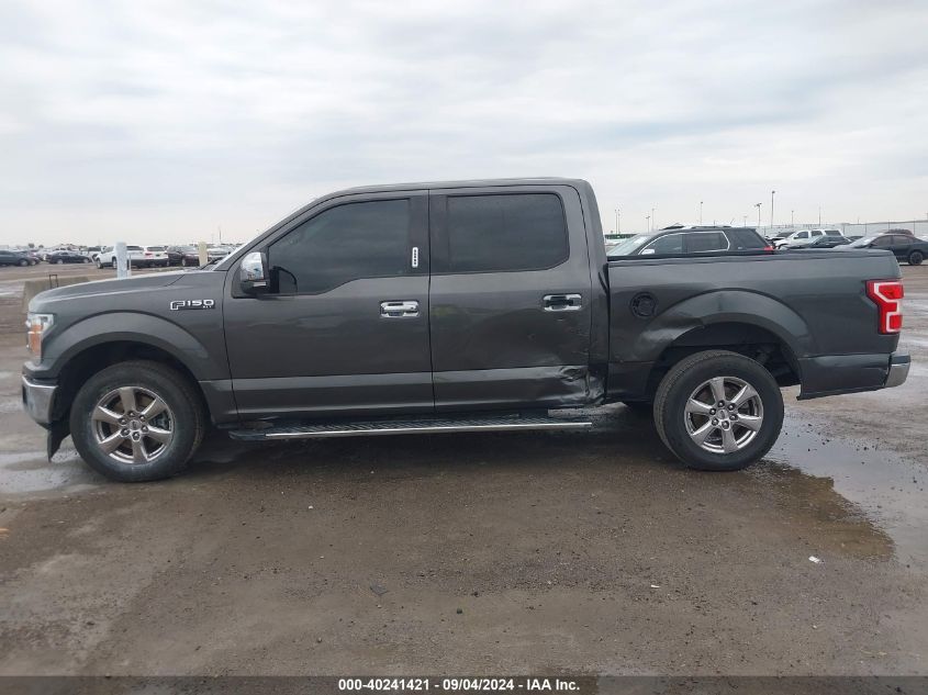 2018 Ford F-150 Xlt VIN: 1FTEW1CP9JKF34252 Lot: 40241421