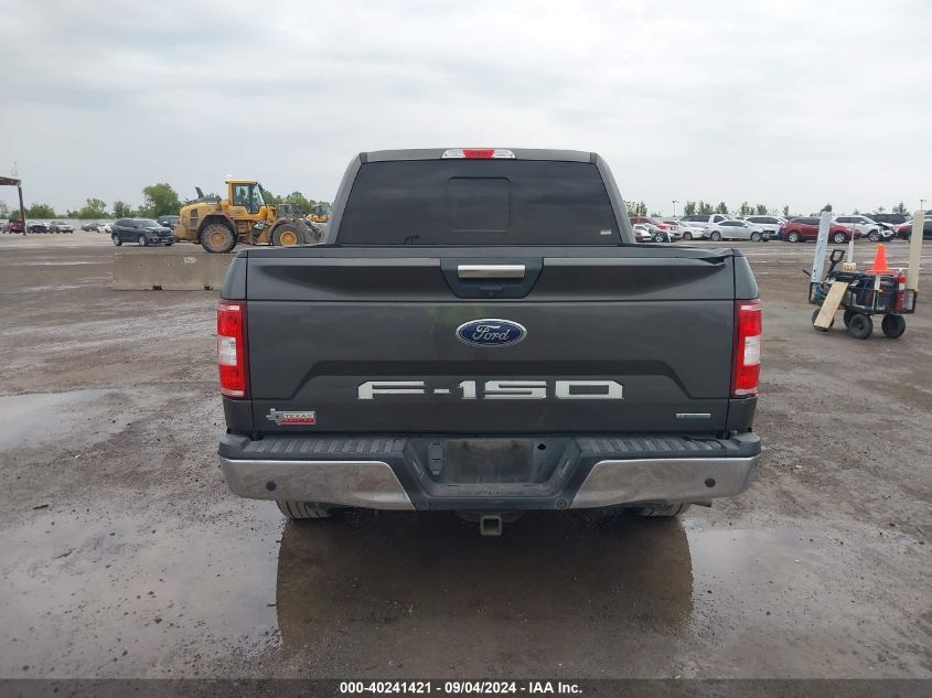 2018 Ford F-150 Xlt VIN: 1FTEW1CP9JKF34252 Lot: 40241421