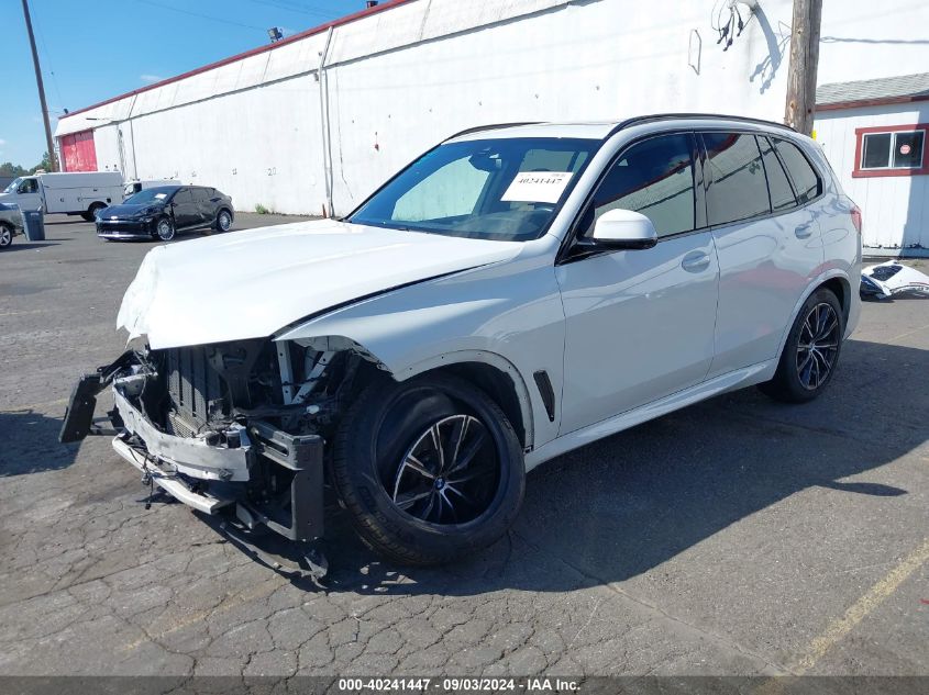 VIN 5UXCR6C08M9F34142 2021 BMW X5, Xdrive40I no.2