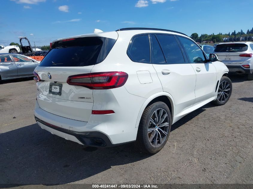 VIN 5UXCR6C08M9F34142 2021 BMW X5, Xdrive40I no.4