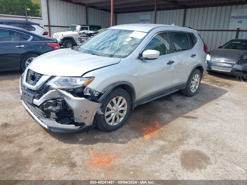 2019 Nissan Rogue S/Sv VIN: KNMAT2MT9KP542199 Lot: 40241457