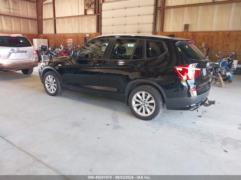 2014 BMW X3 xDrive28I VIN: 5UXWX9C53E0D30161 Lot: 40241470